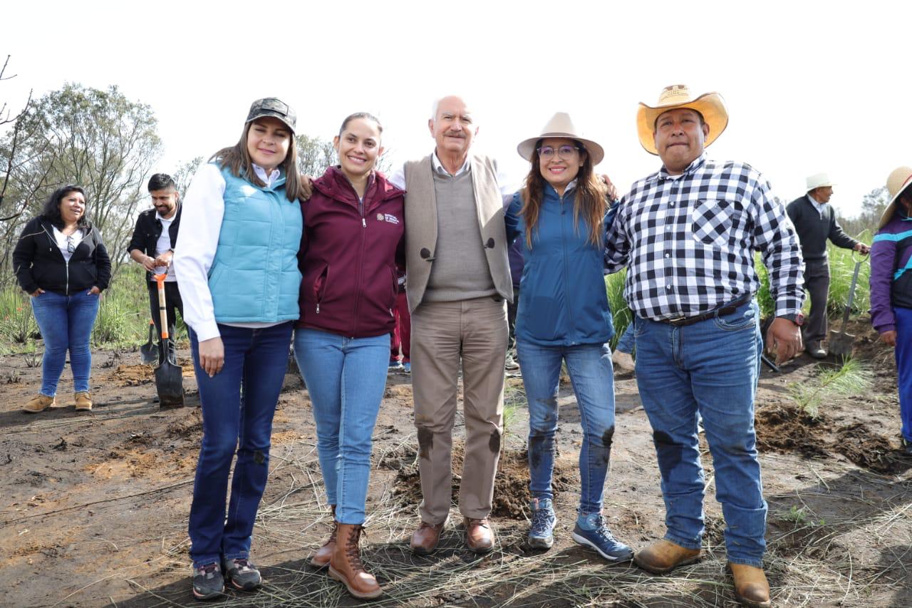 Se suma Ayuntamiento de Chiautempan a Jornada de Reforestación Matlalcuéyatl 2023